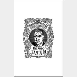 Ricardo Tanturi in Black Posters and Art